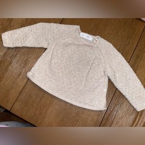 Zara knit sweater 6-9month